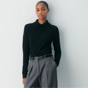 Aritzia Fatale Merino Wool Sweater,  Black M